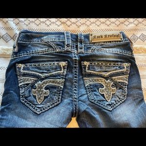 Rock Revival Boot Cut Jeans Size 25